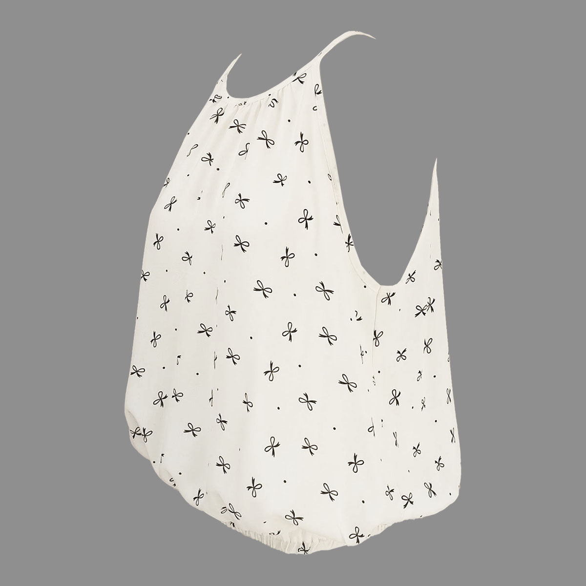 Mia Blouson Halter Tank Top