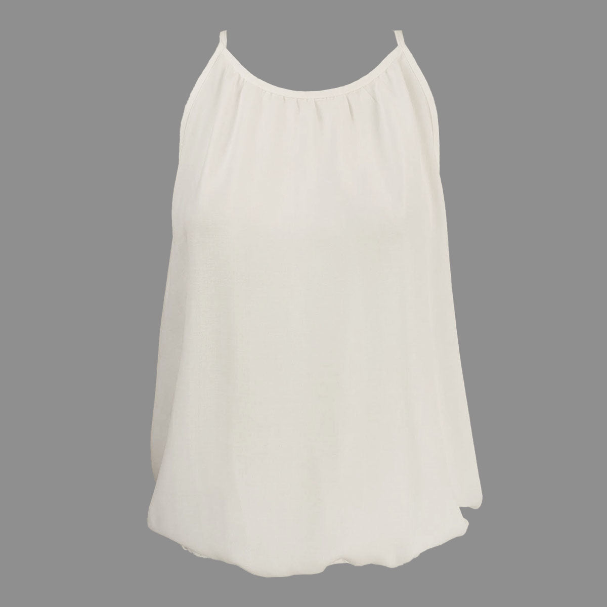Mia Blouson Halter Tank Top