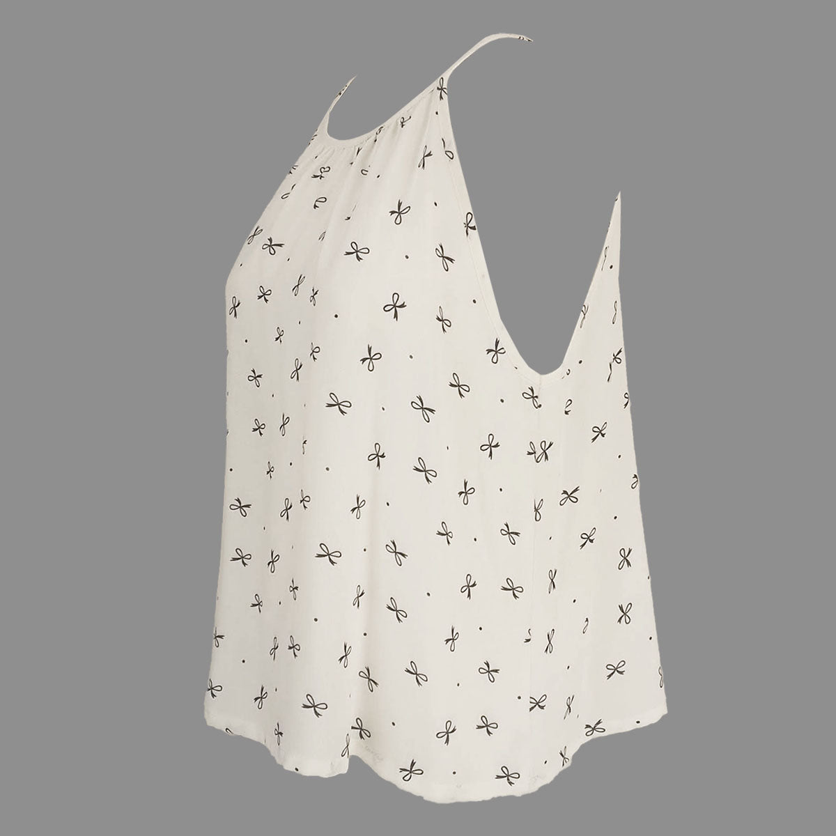 Mia Flowy Halter Tank Top