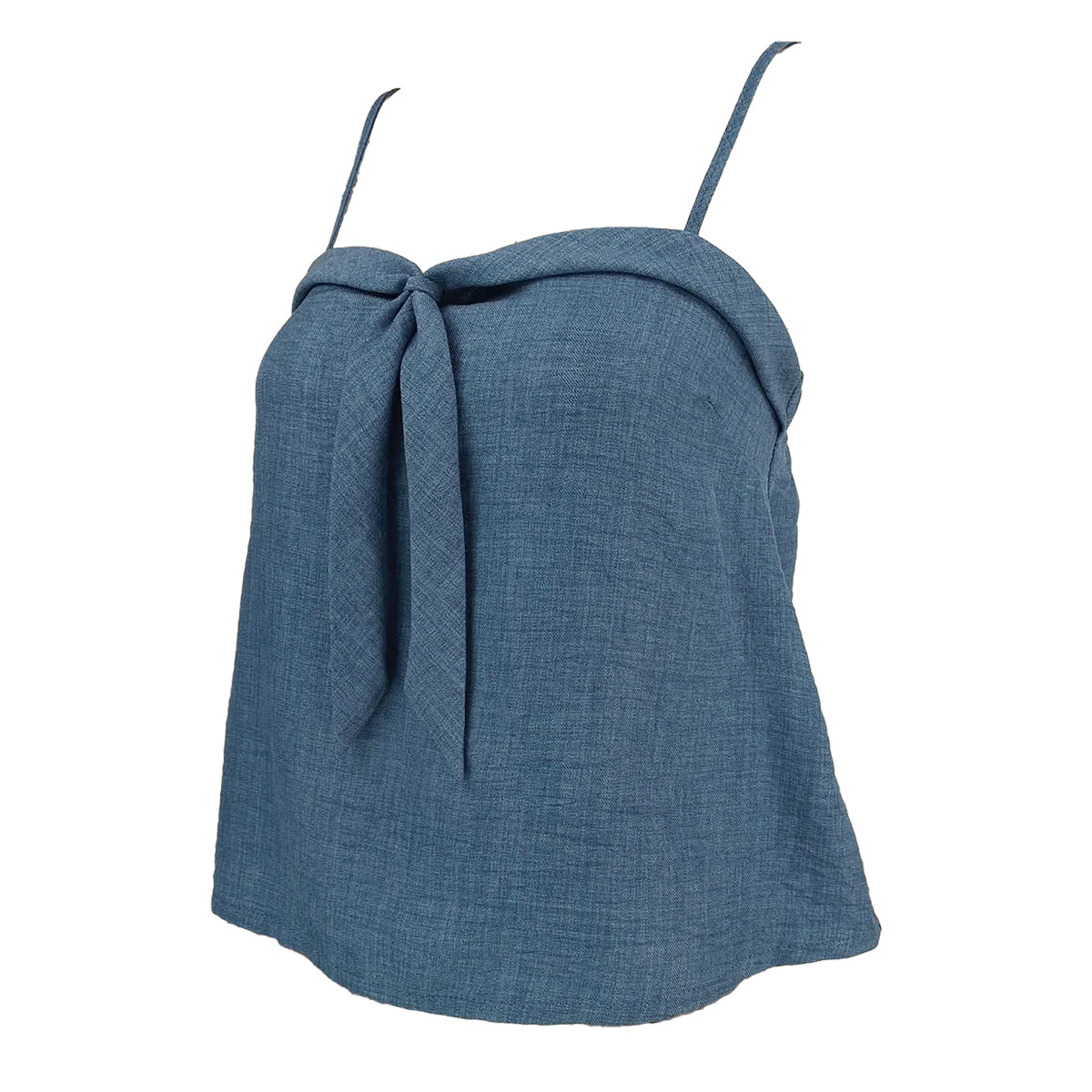 Serena Bow Spaghetti Flowy Top