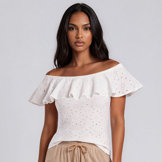 Lucy Cape Collar Top