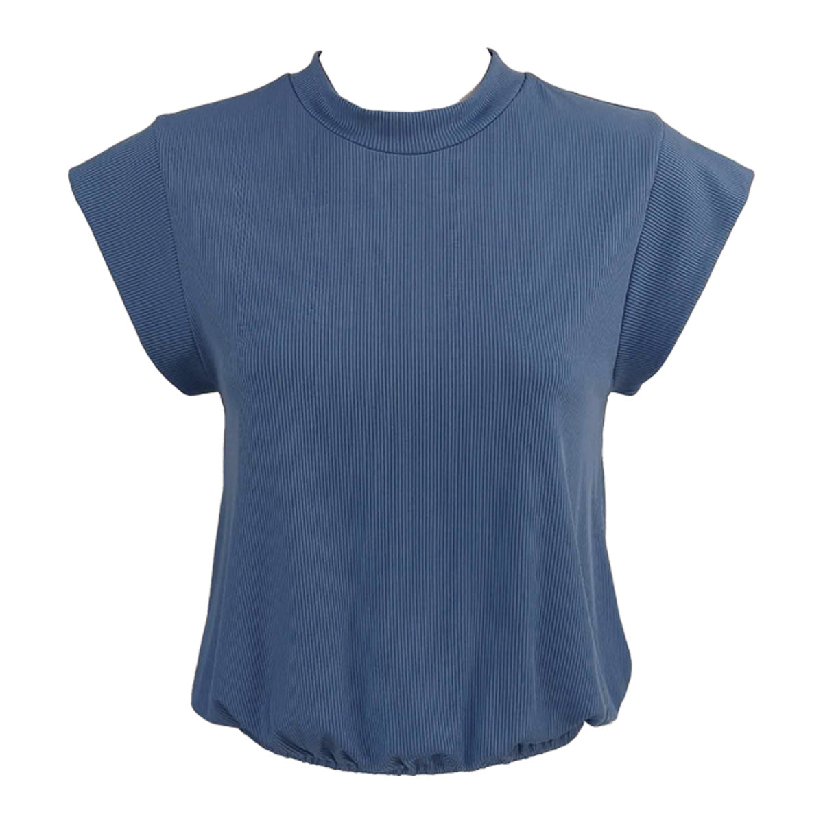 Muscle Tee Blouson Ribbing