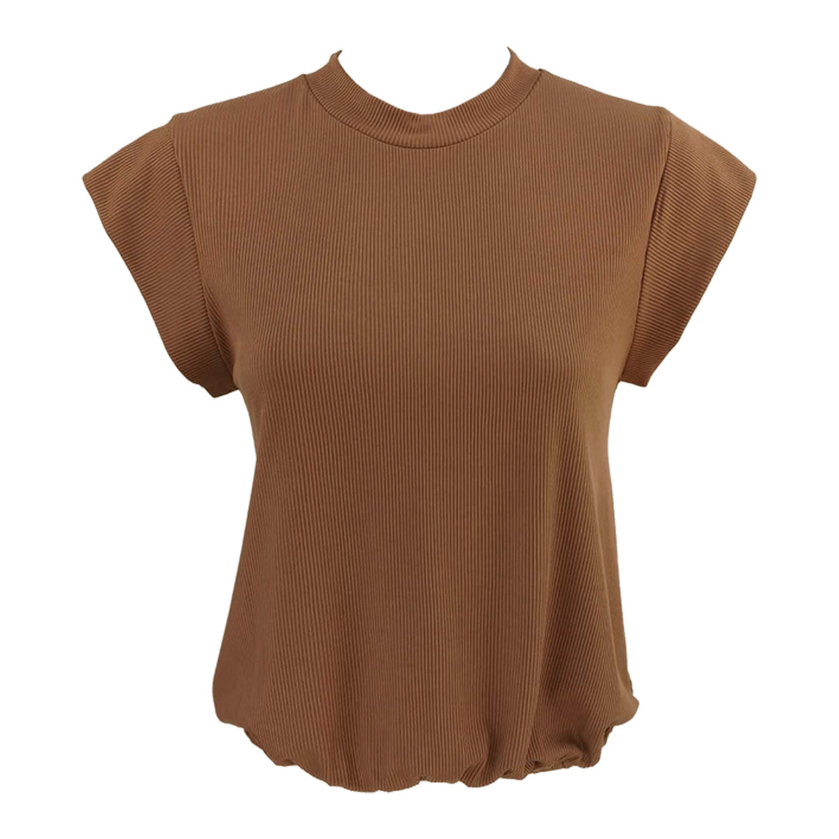 Muscle Tee Blouson Ribbing