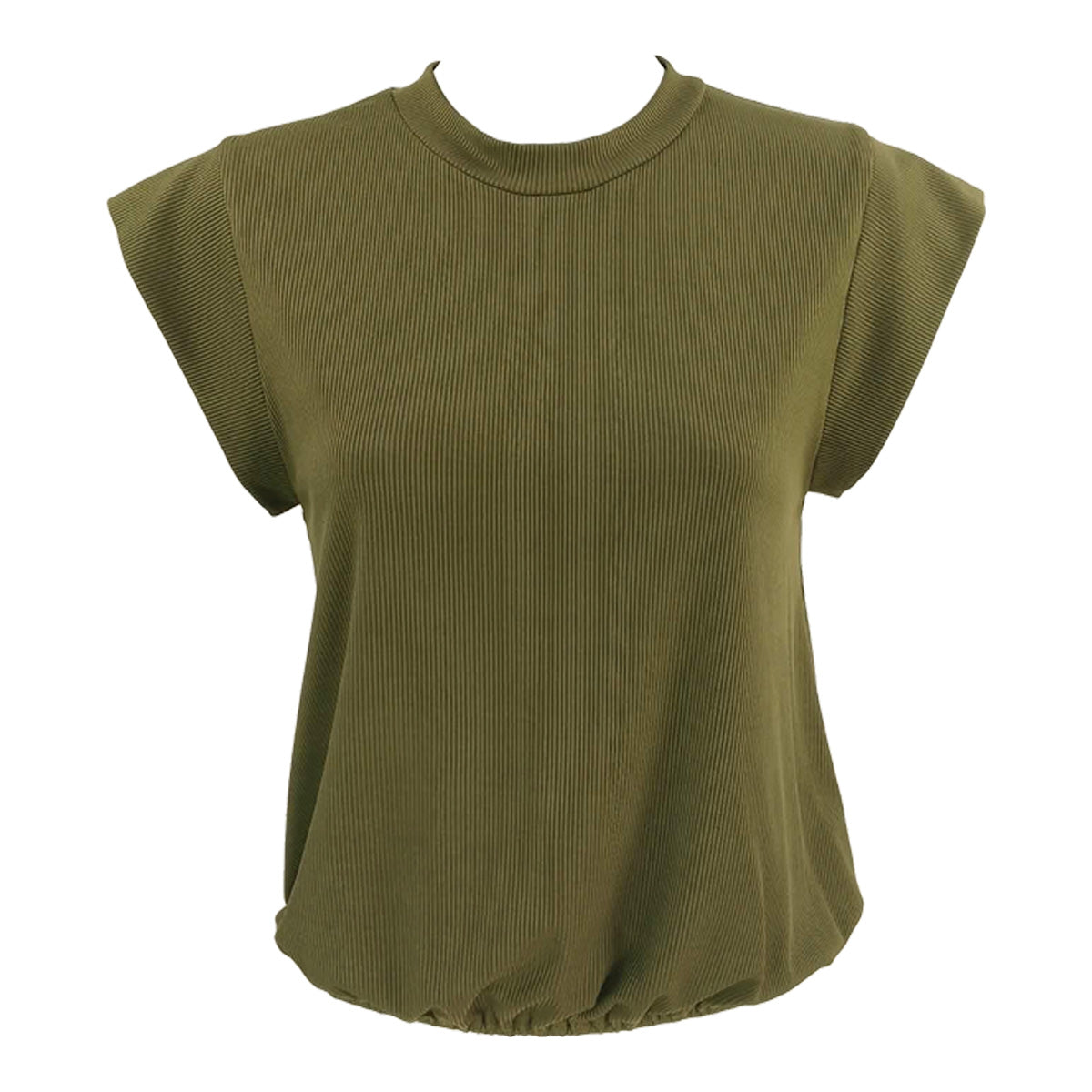 Muscle Tee Blouson Ribbing