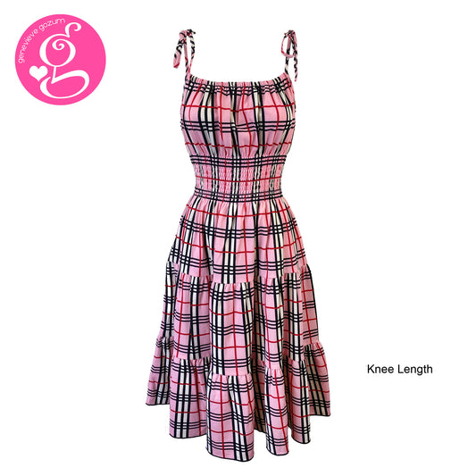 BBRY Sophia Spaghetti Knee Length Dress