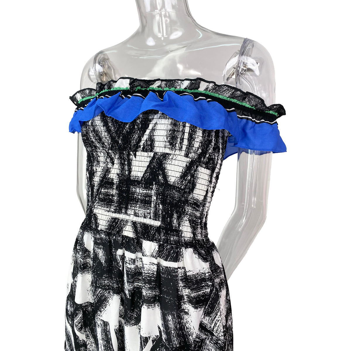 Giselle Printed Long Dress