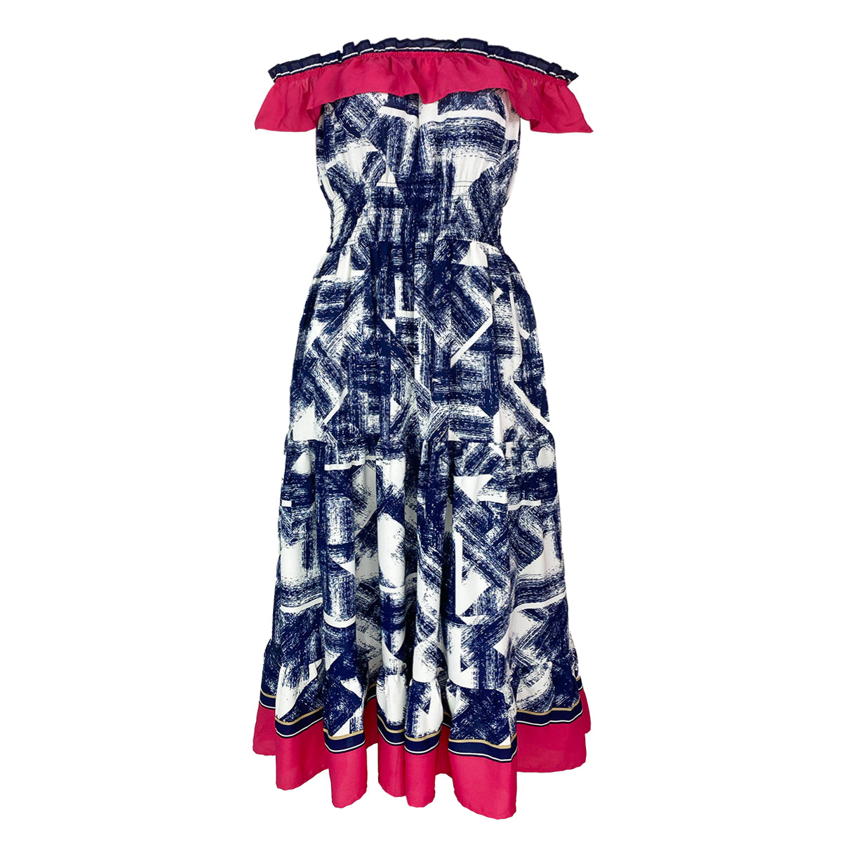 Giselle Printed Long Dress