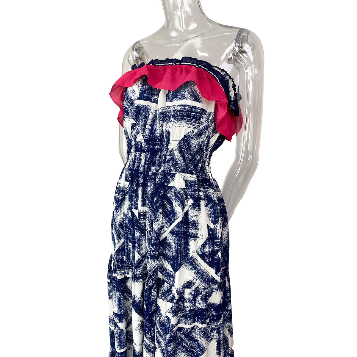 Giselle Printed Long Dress