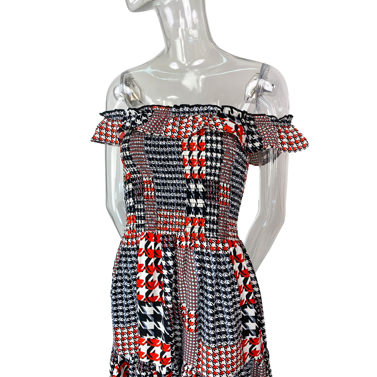 Giselle Printed Long Dress