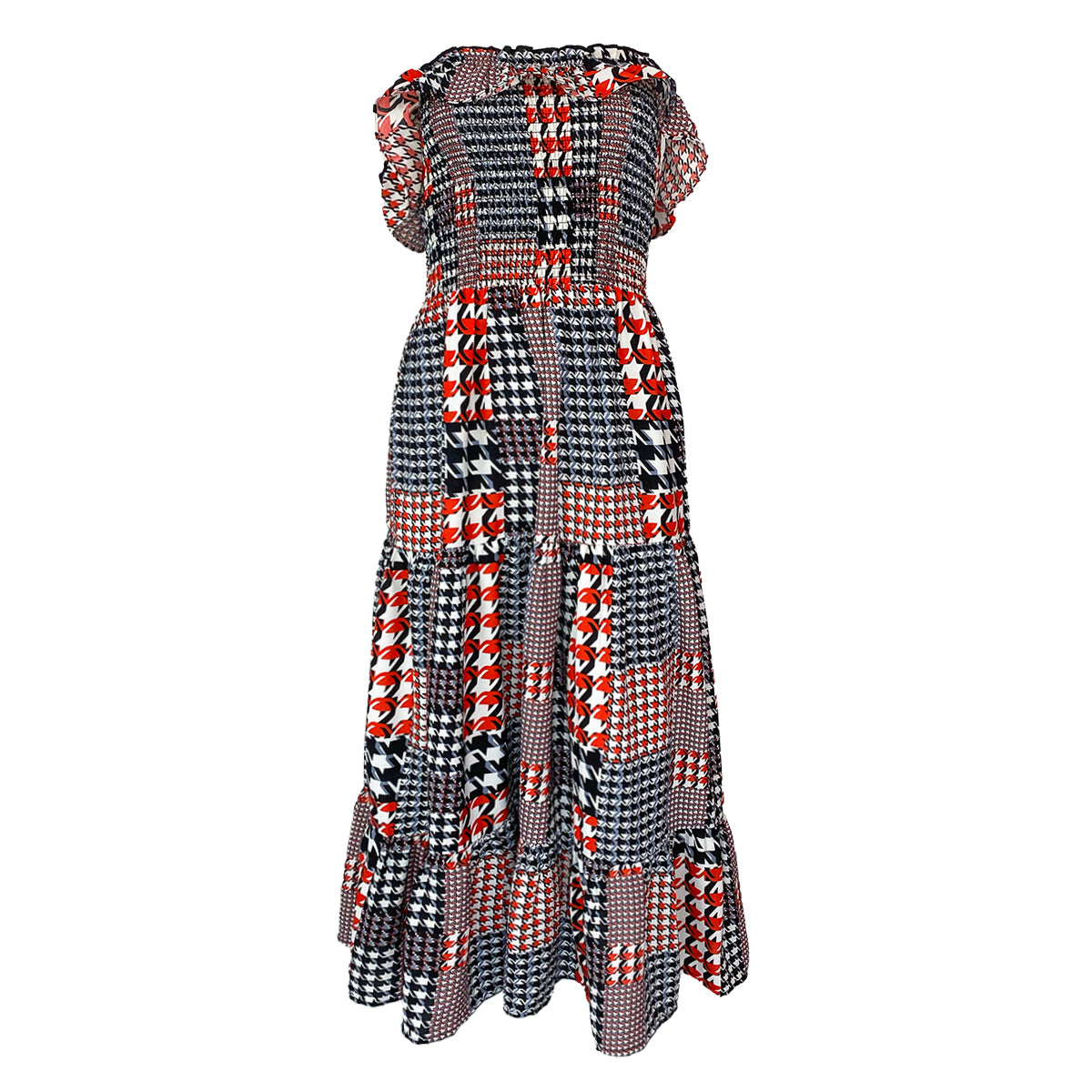 Giselle Printed Long Dress