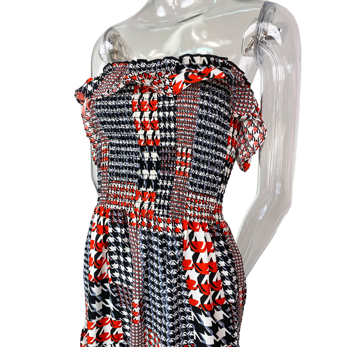 Giselle Printed Long Dress