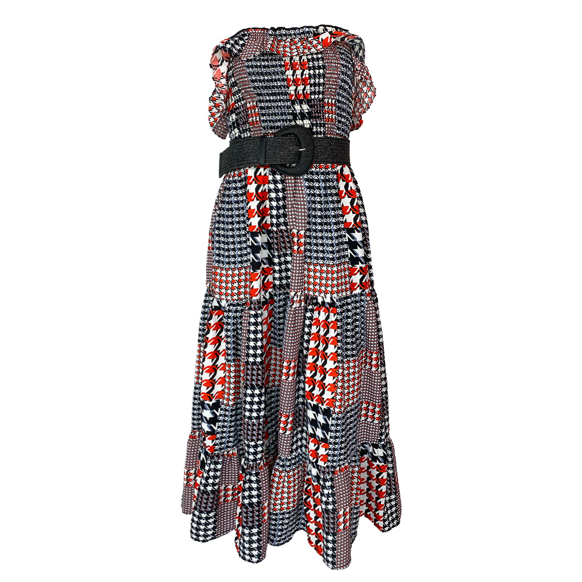 Giselle Printed Long Dress