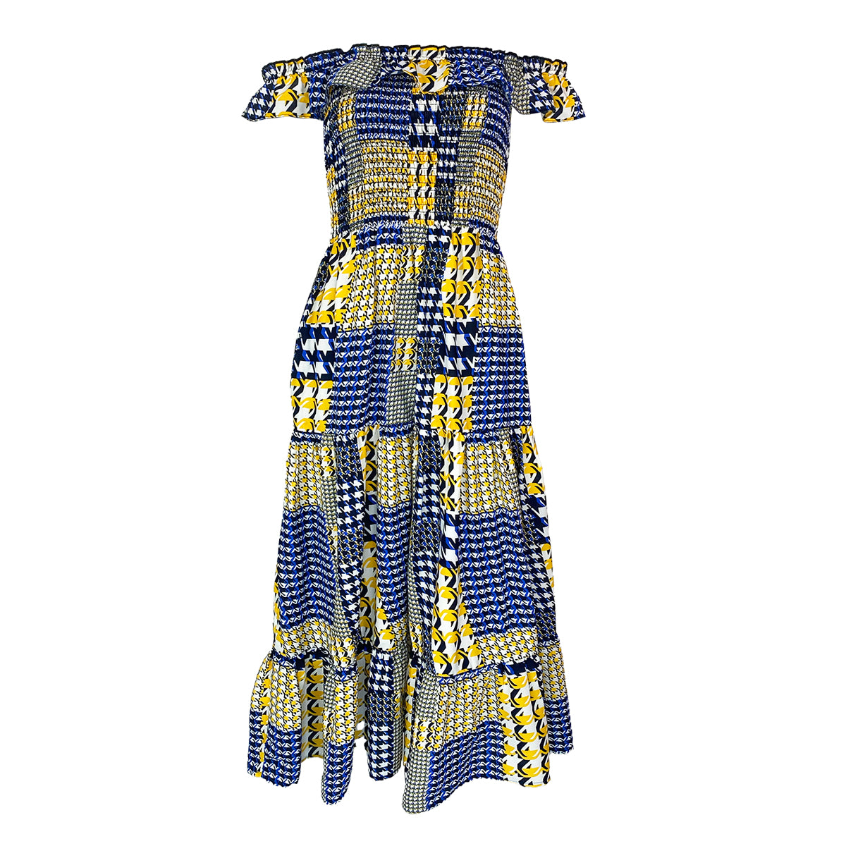 Giselle Printed Long Dress