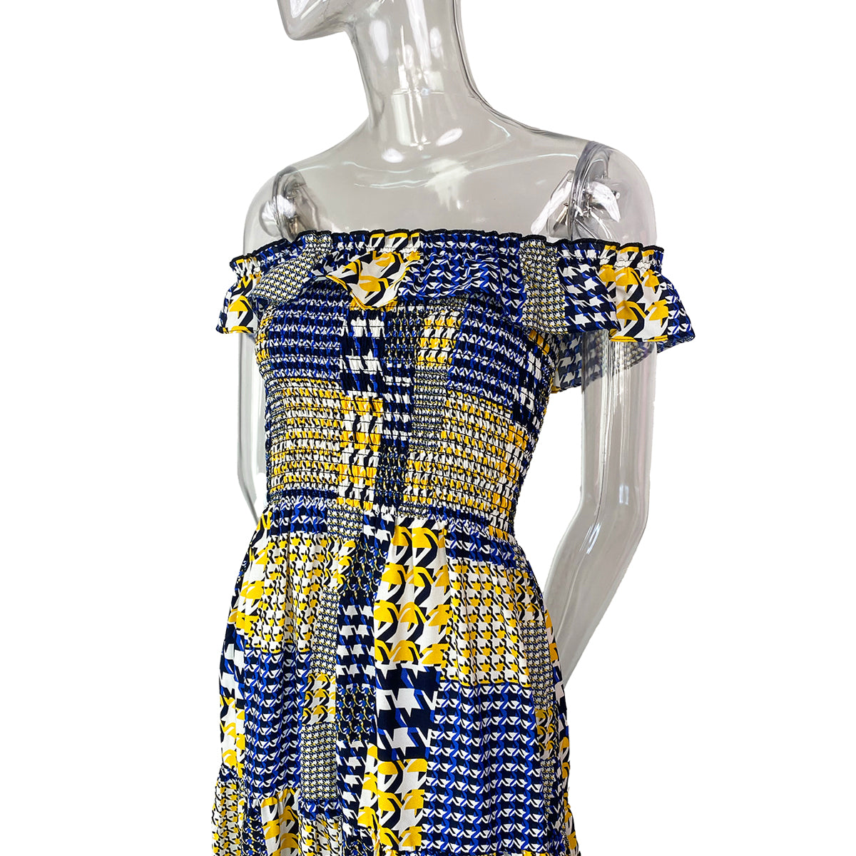 Giselle Printed Long Dress