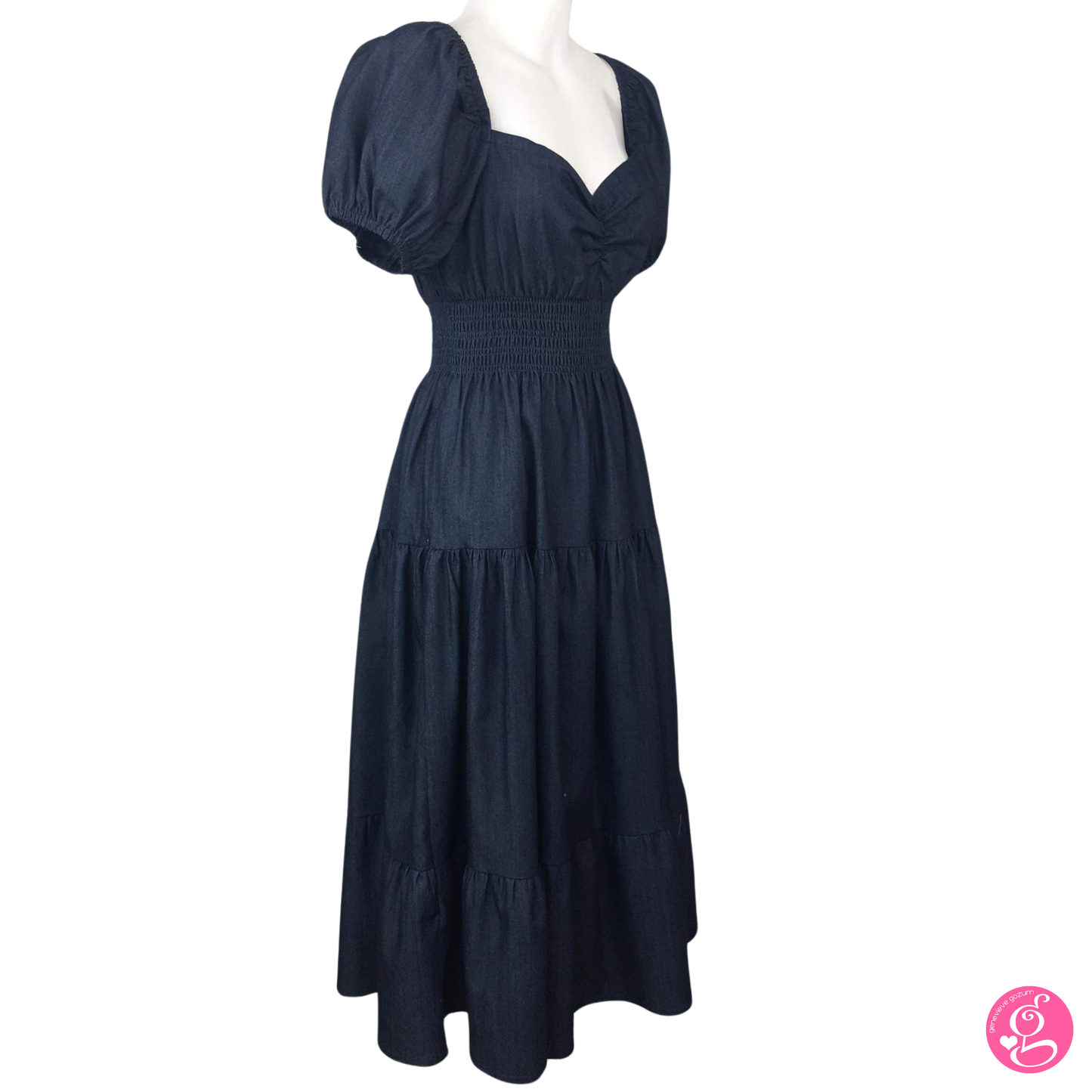 Christy Denim Maxi Dress