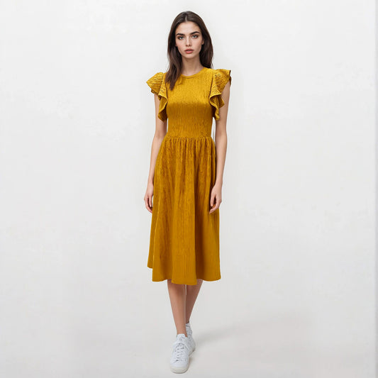 Butterfly Ruffle Dress