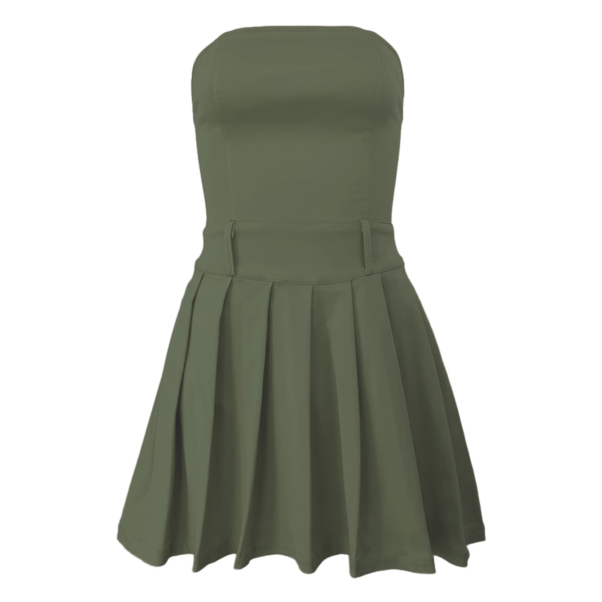 Cher Ultra Stretch Plain Corset Dress