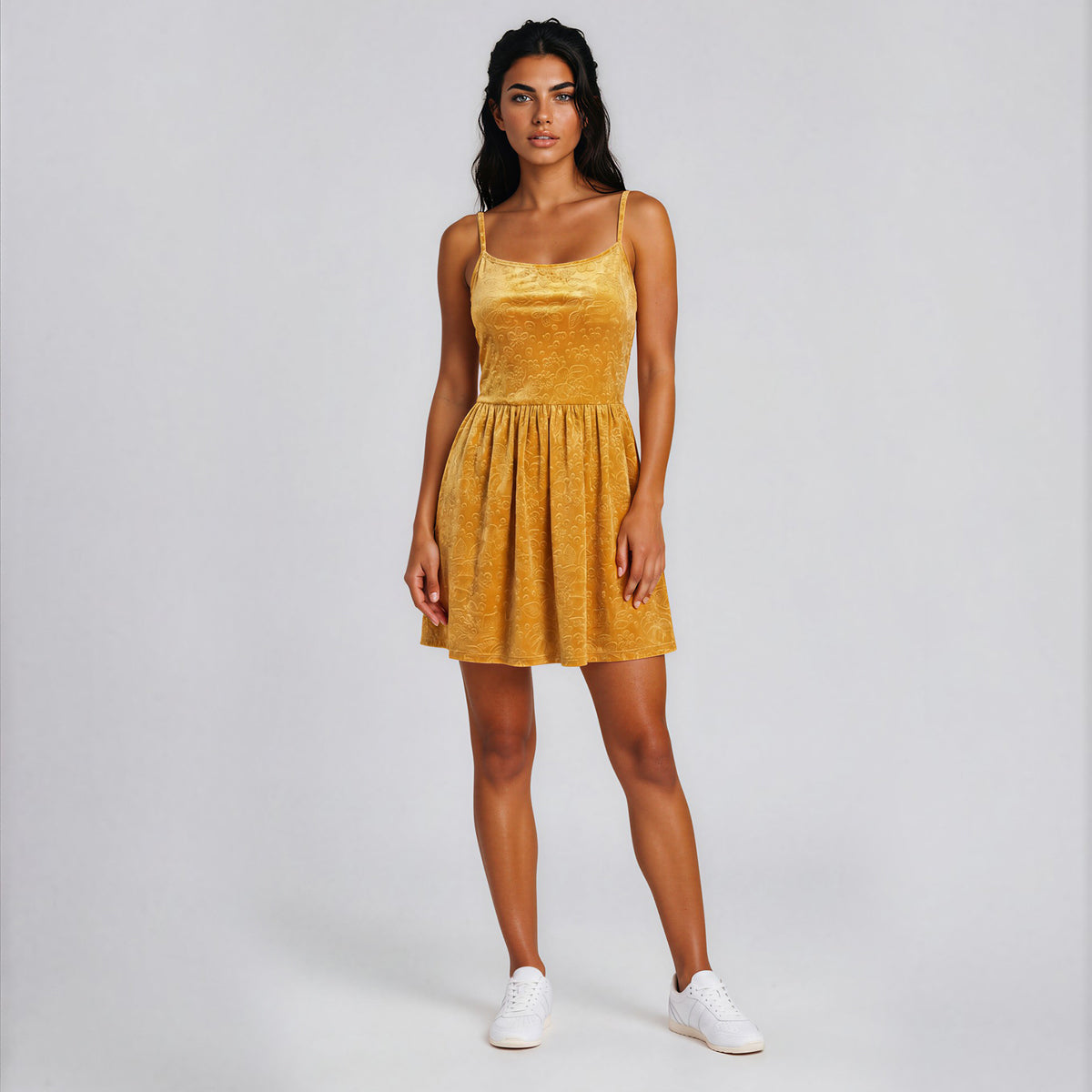 Stella Reversible Spaghetti Mini Dress