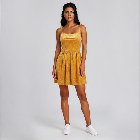 Stella Reversible Spaghetti Mini Dress