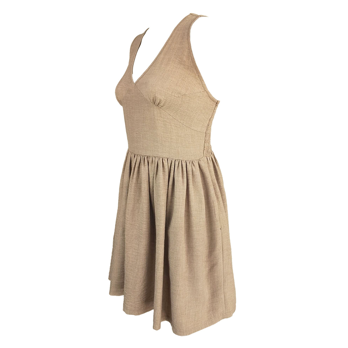 Olivia Deep V Dress Mini