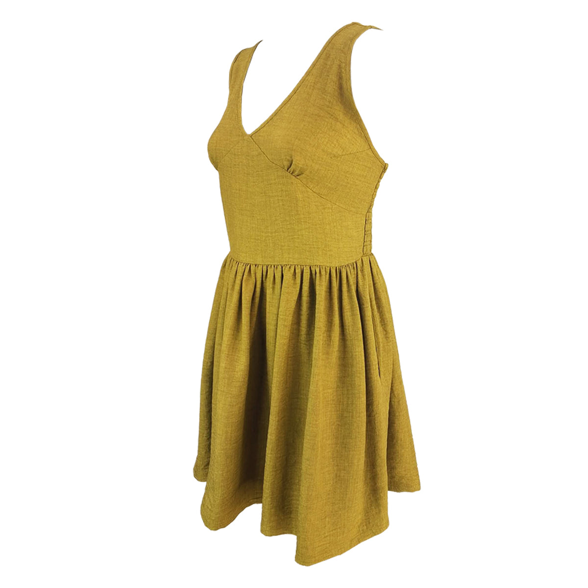 Olivia Deep V Dress Mini