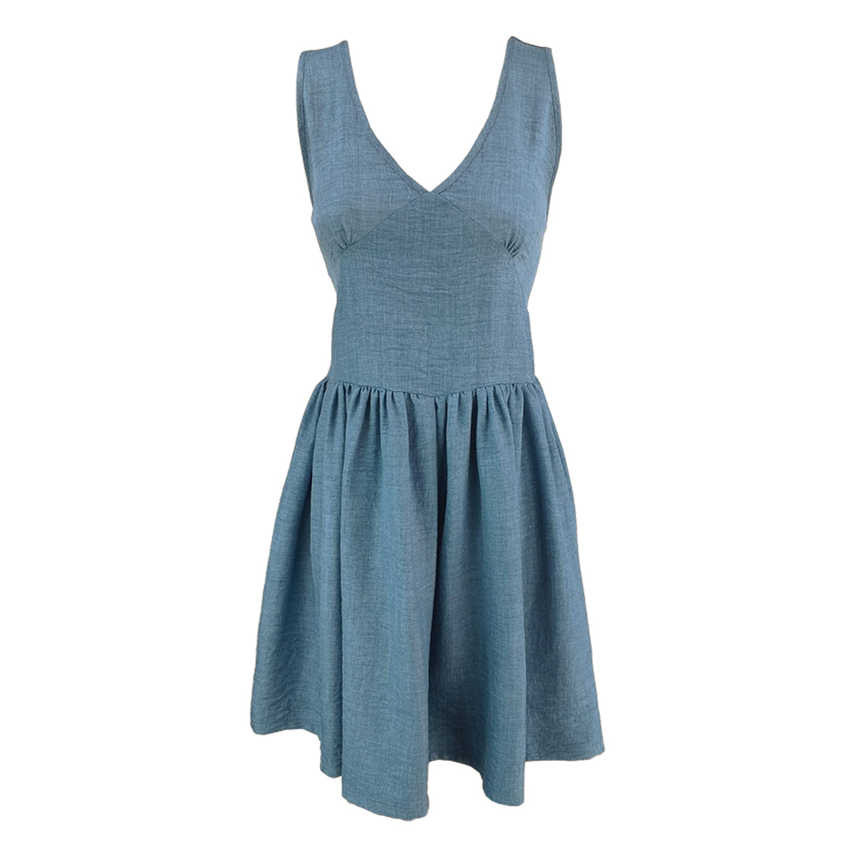 Olivia Deep V Dress Mini