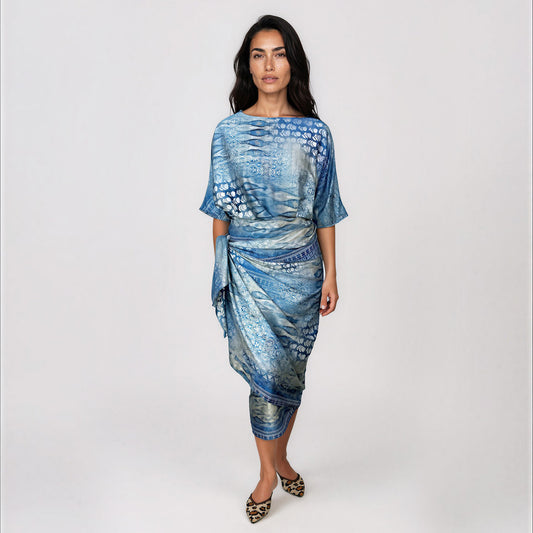 It's A Wrap Dress Silky Touch