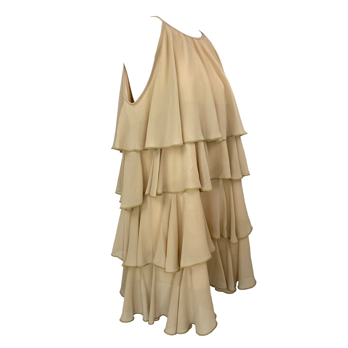 Daphne Layered Mini Dress Plain