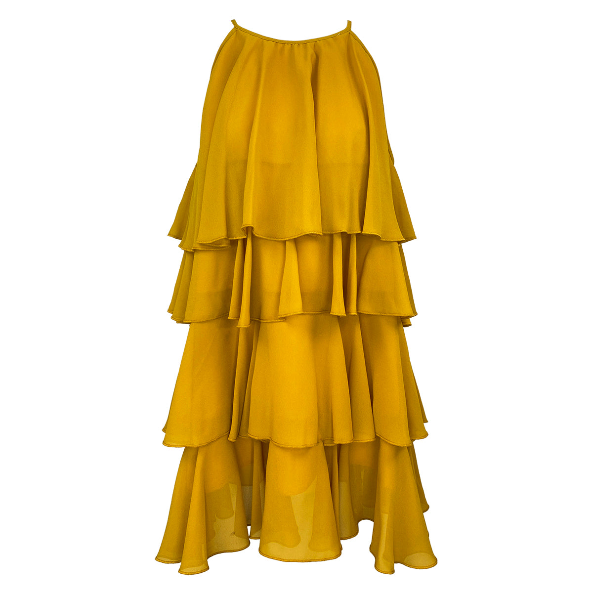 Daphne Layered Mini Dress Plain