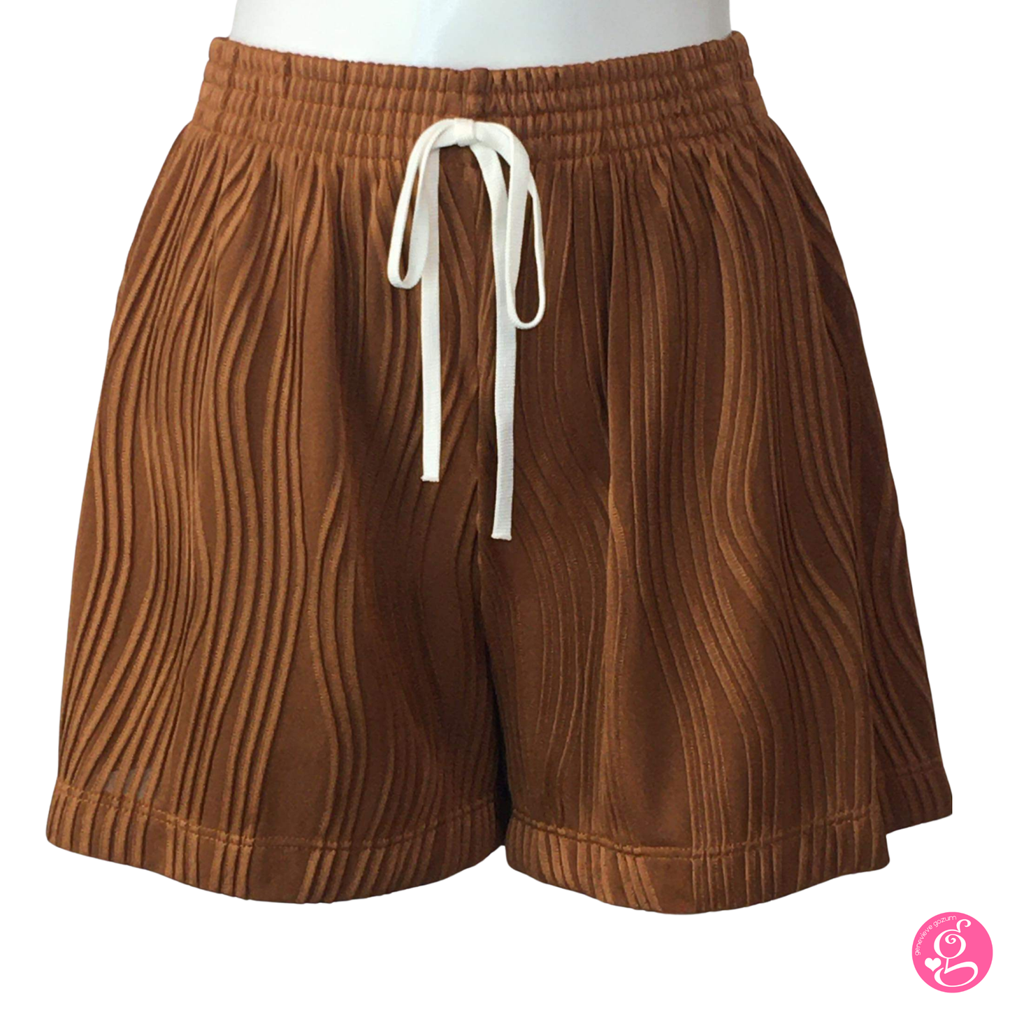 Cartoon Waves Sweet Sexy Shorts with Slip Shorts