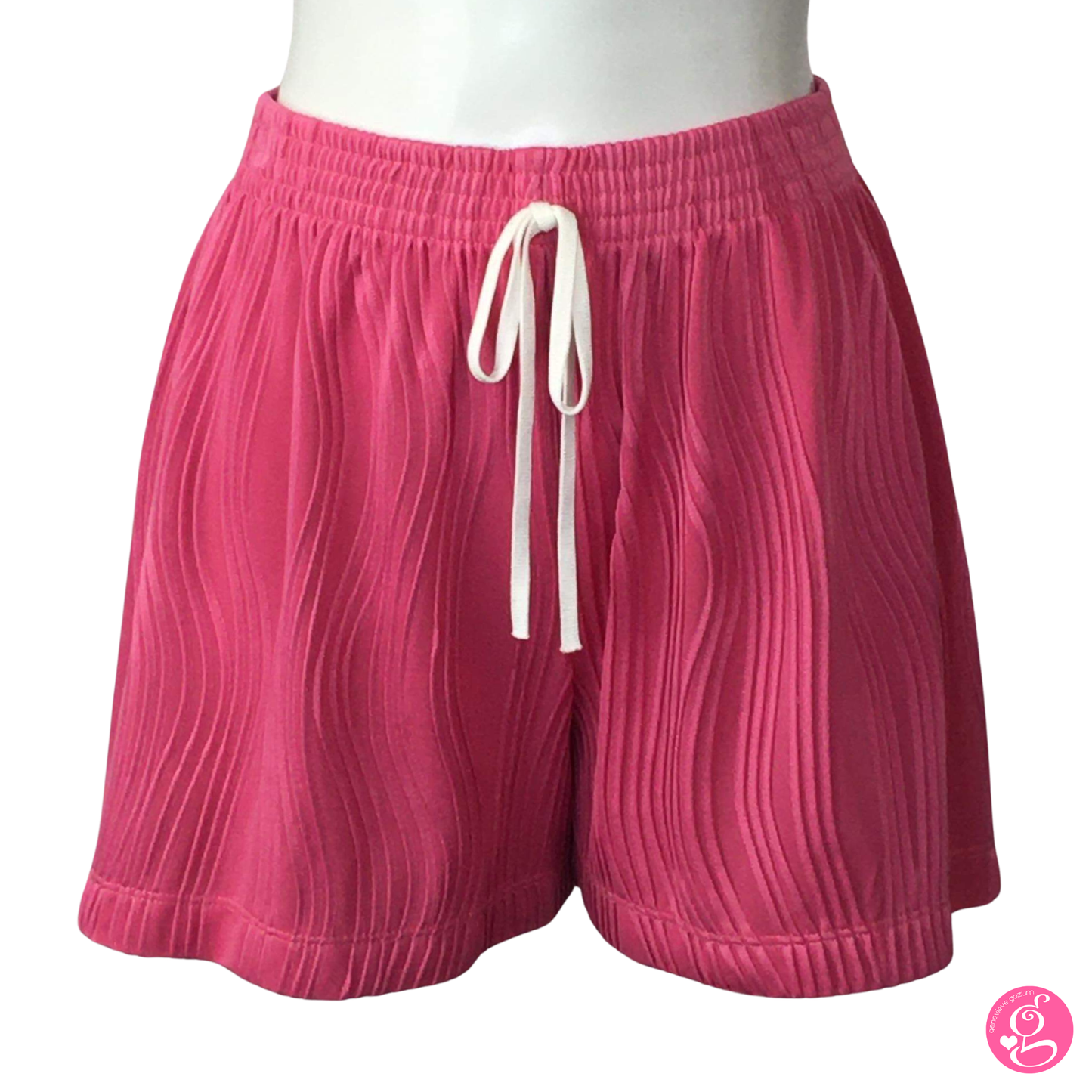 Cartoon Waves Sweet Sexy Shorts with Slip Shorts