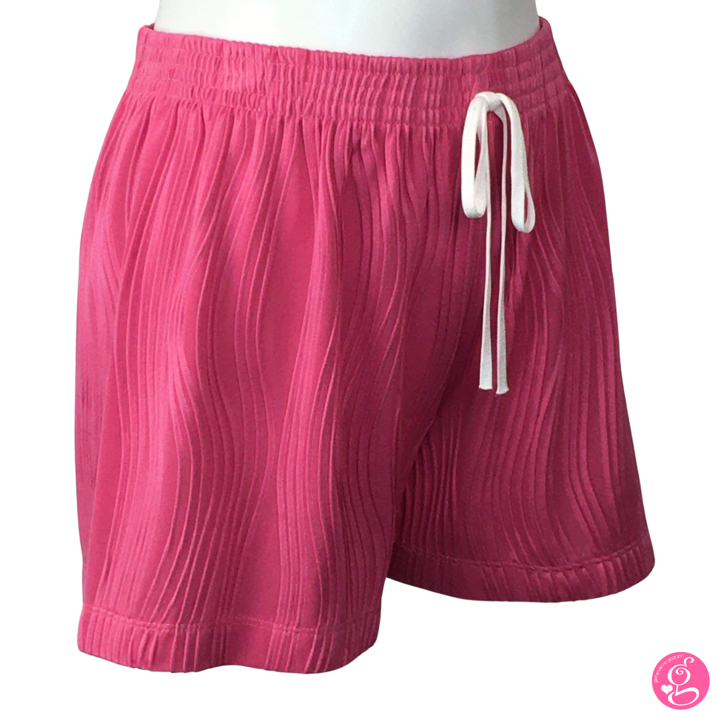 Cartoon Waves Sweet Sexy Shorts with Slip Shorts