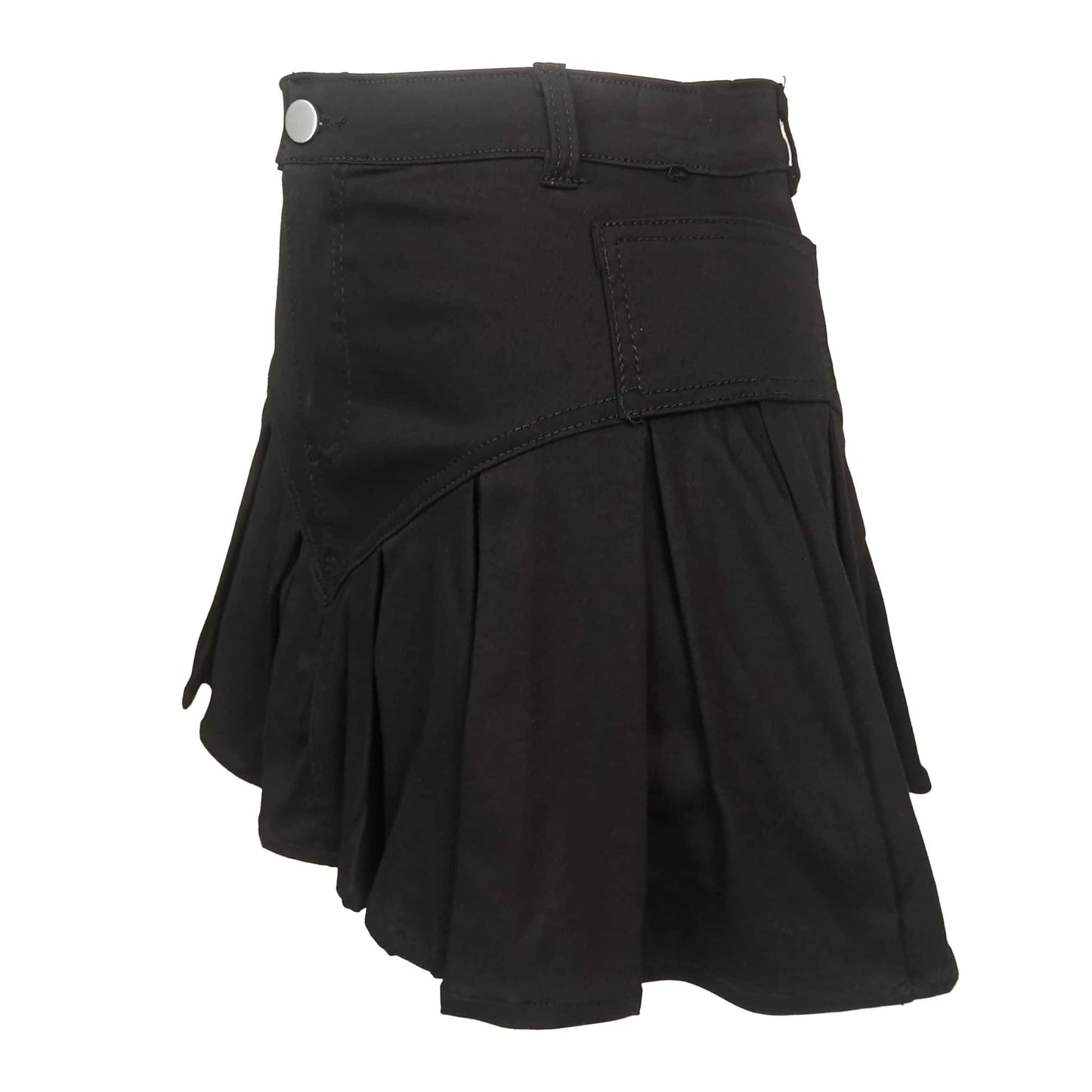 Y2K Ultra Stretch Skort V-Yoke Pleats