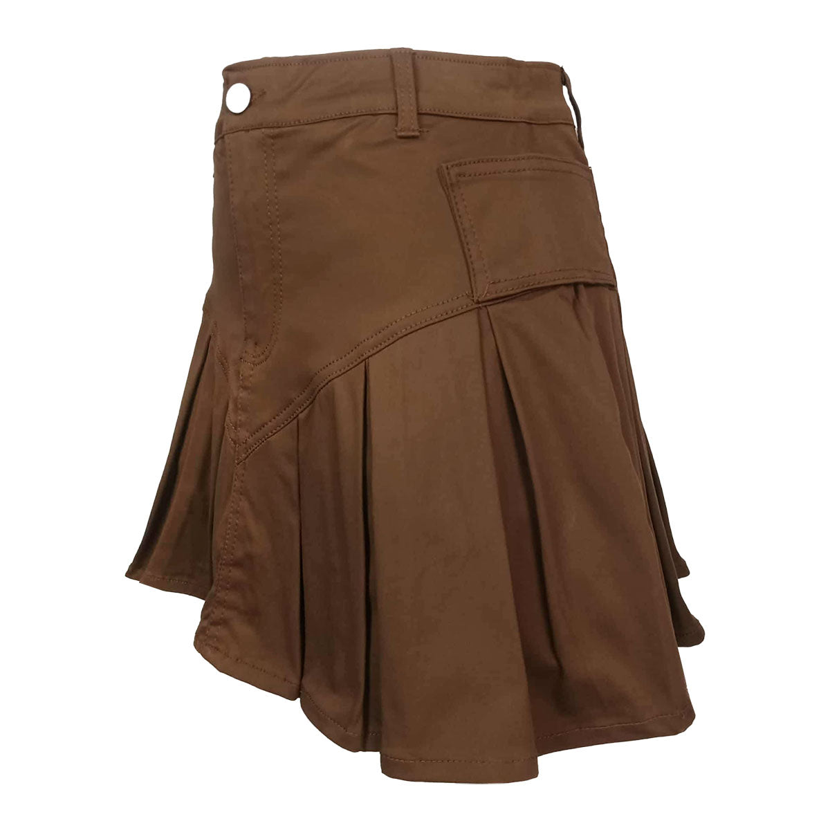 Y2K Ultra Stretch Skort V-Yoke Pleats