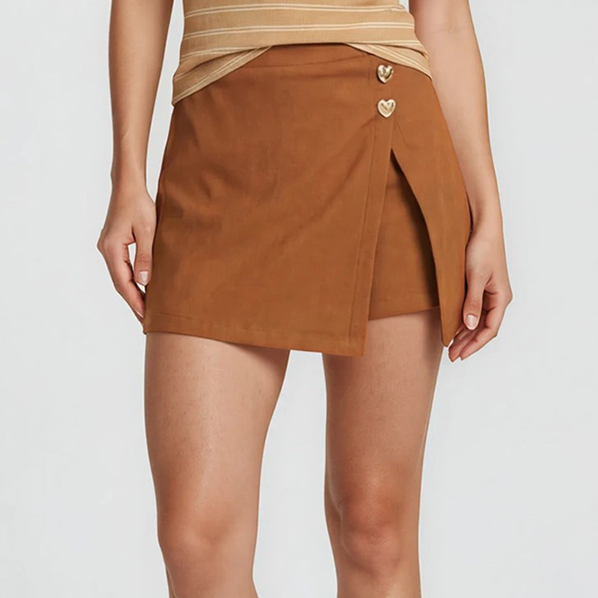 Joy Skort with 2 Heart Button
