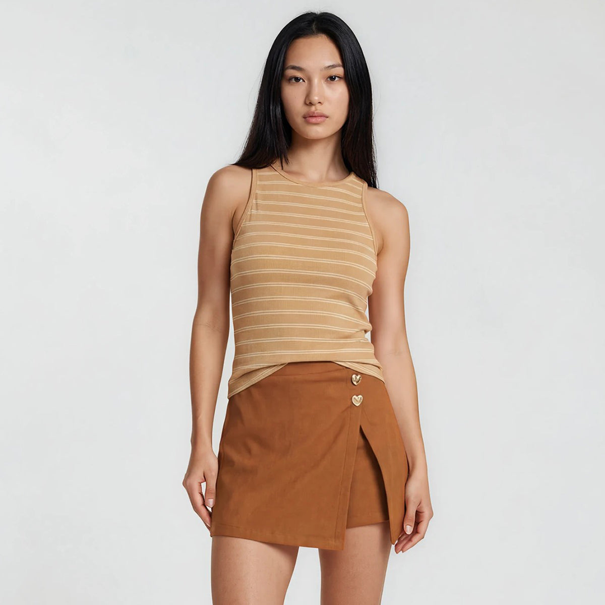 Joy Skort with 2 Heart Button