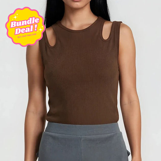 Evie Essential Cut Out Tank Top