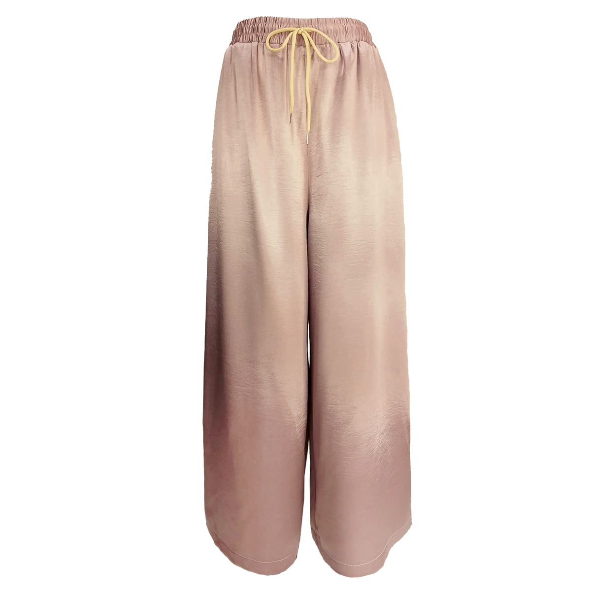 Romantic Luxe Satin Comfortable Pants