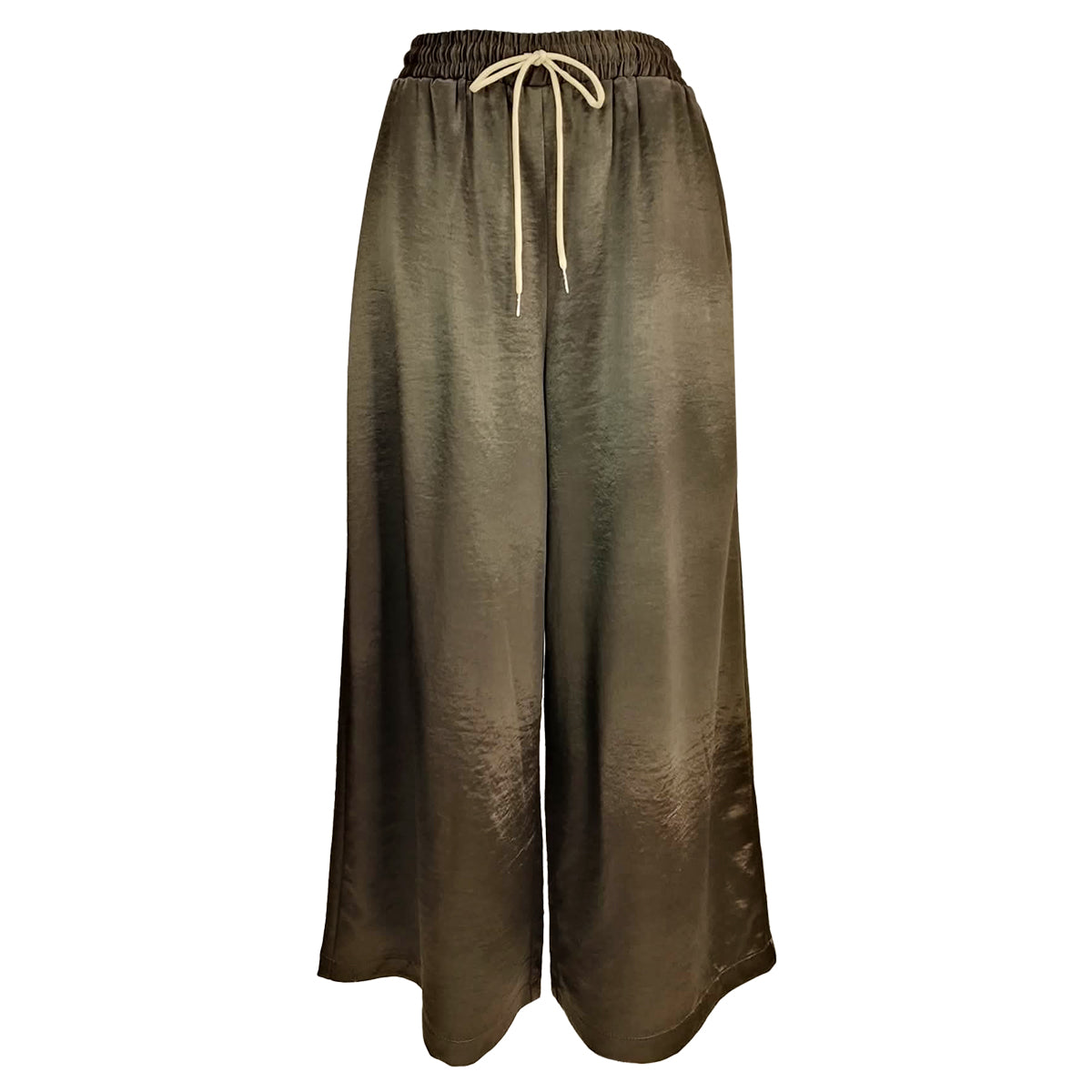 Romantic Luxe Satin Comfortable Pants