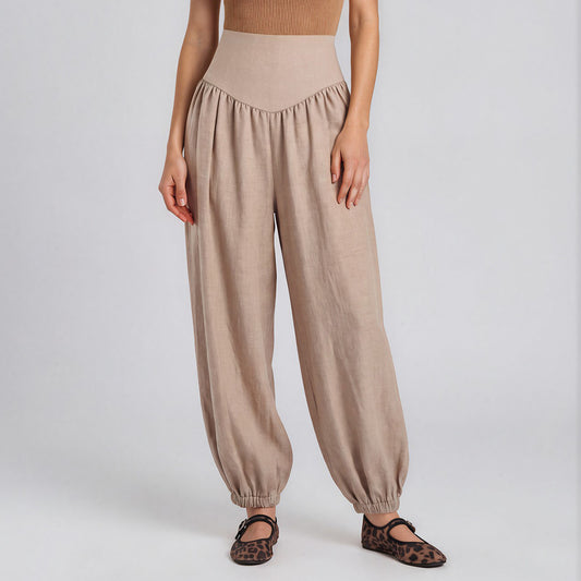 Jasmine Balloon Pants with Yoke