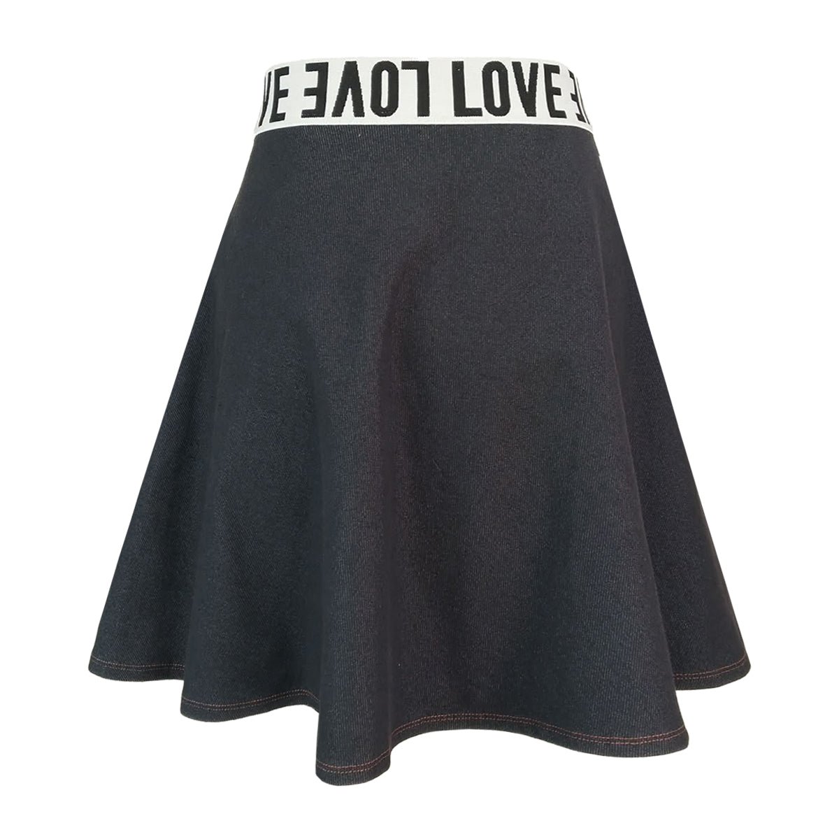 Love Denim Skater Skirt