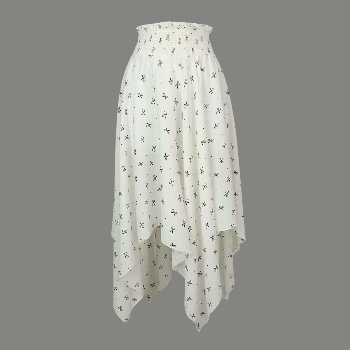 Asymmetrical Flowing Skirt