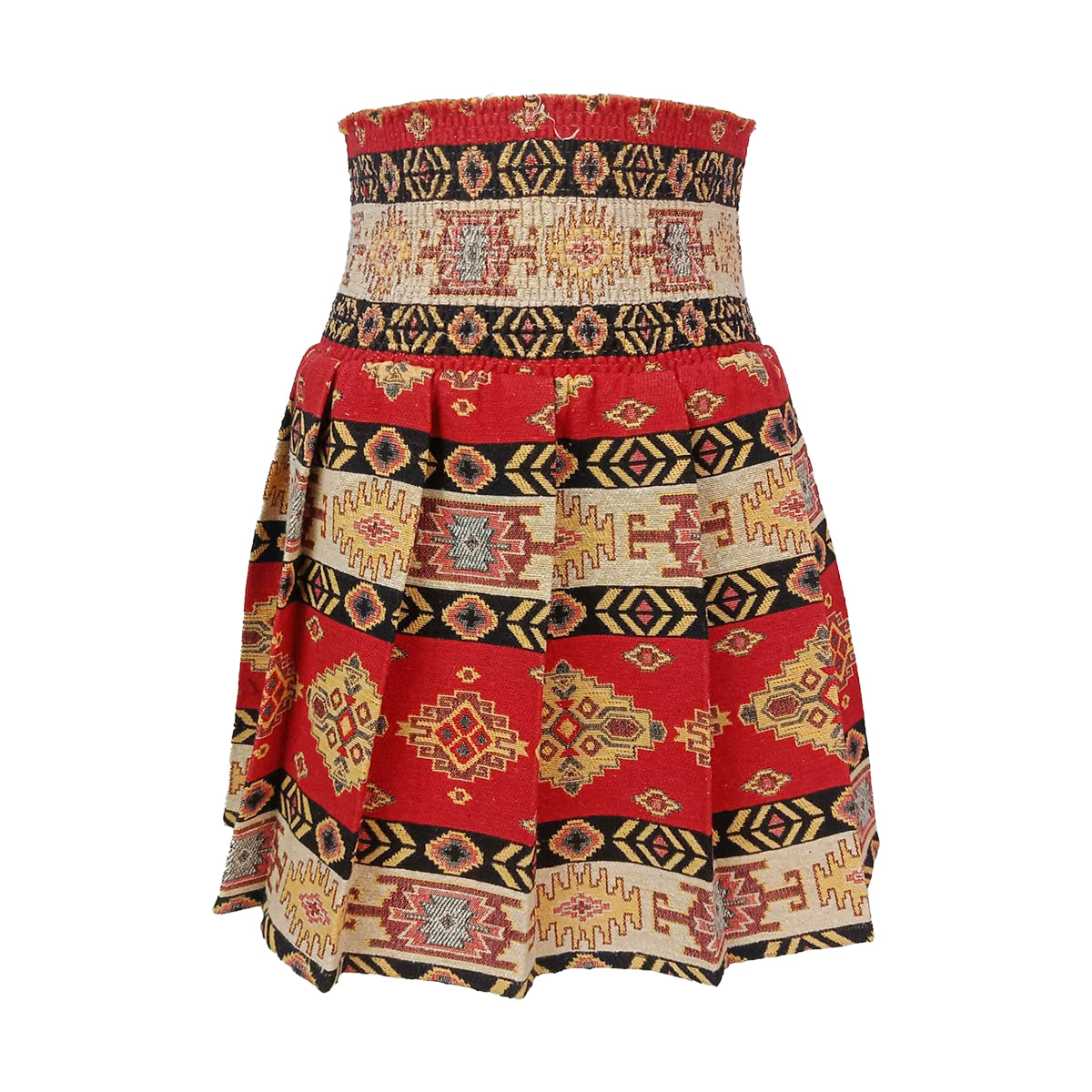 Tapestry Mini Pleated Skirt
