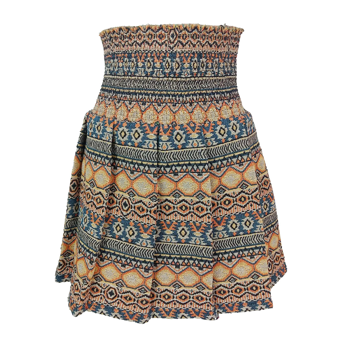Tapestry Mini Pleated Skirt