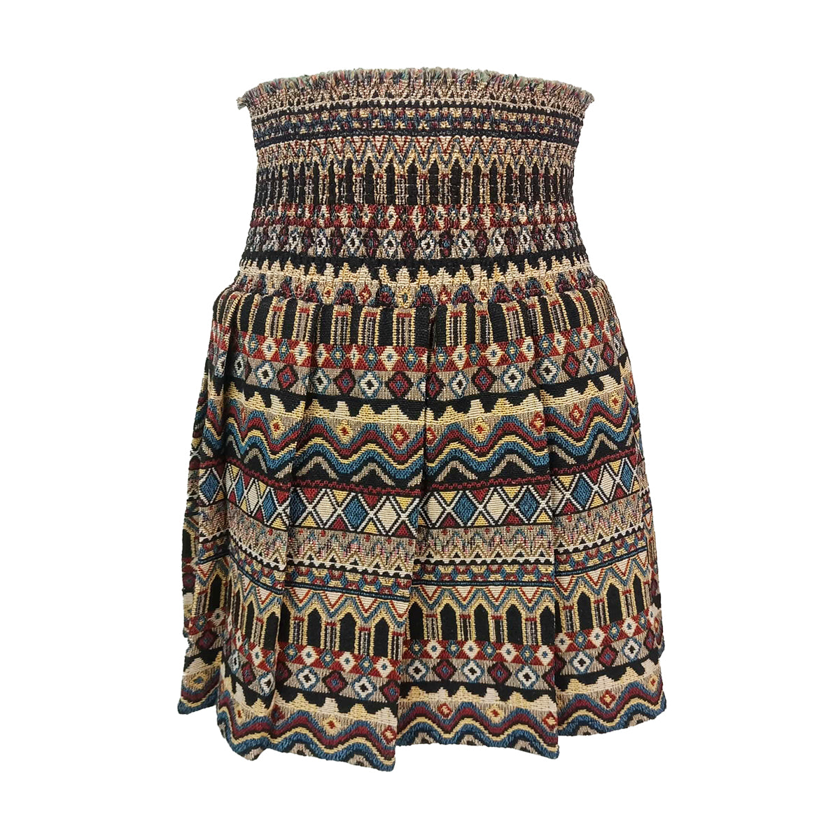 Tapestry Mini Pleated Skirt
