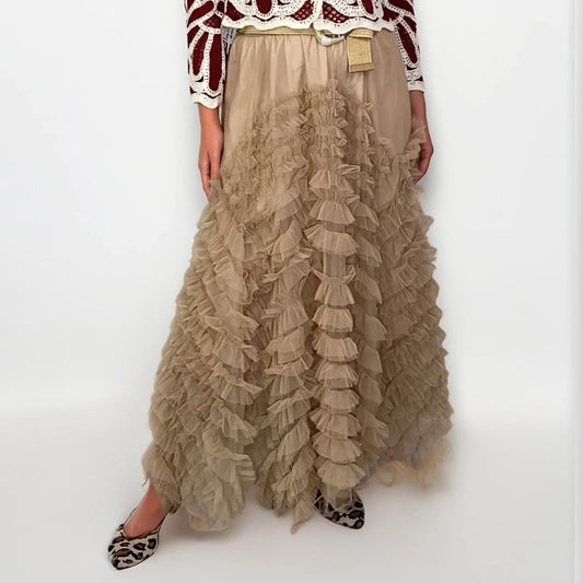 Belle Of The Ball Maxi Tulle Skirt Waves