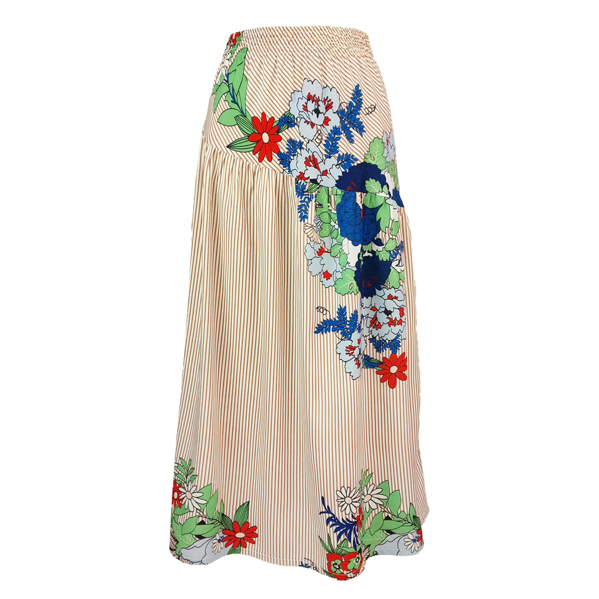 Rita Asymmetrical Yoke Full Skirt