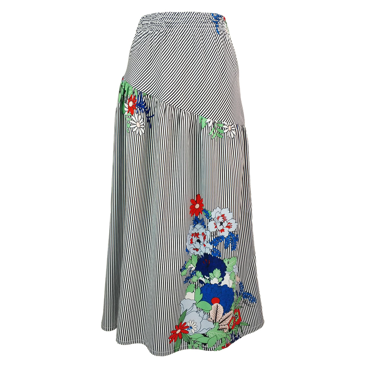 Rita Asymmetrical Yoke Full Skirt