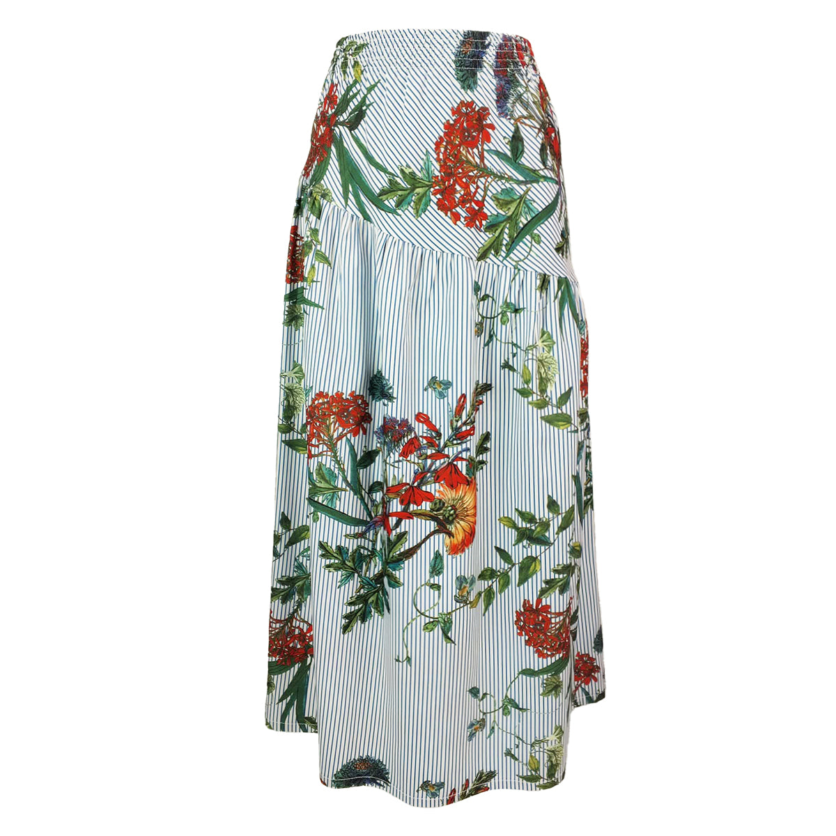Rita Asymmetrical Yoke Full Skirt