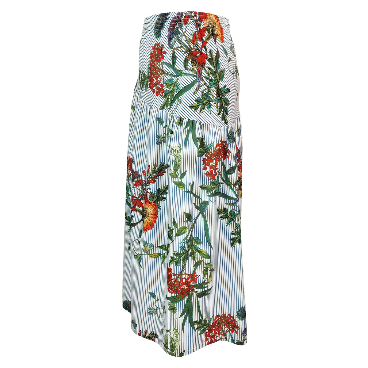 Rita Asymmetrical Yoke Full Skirt